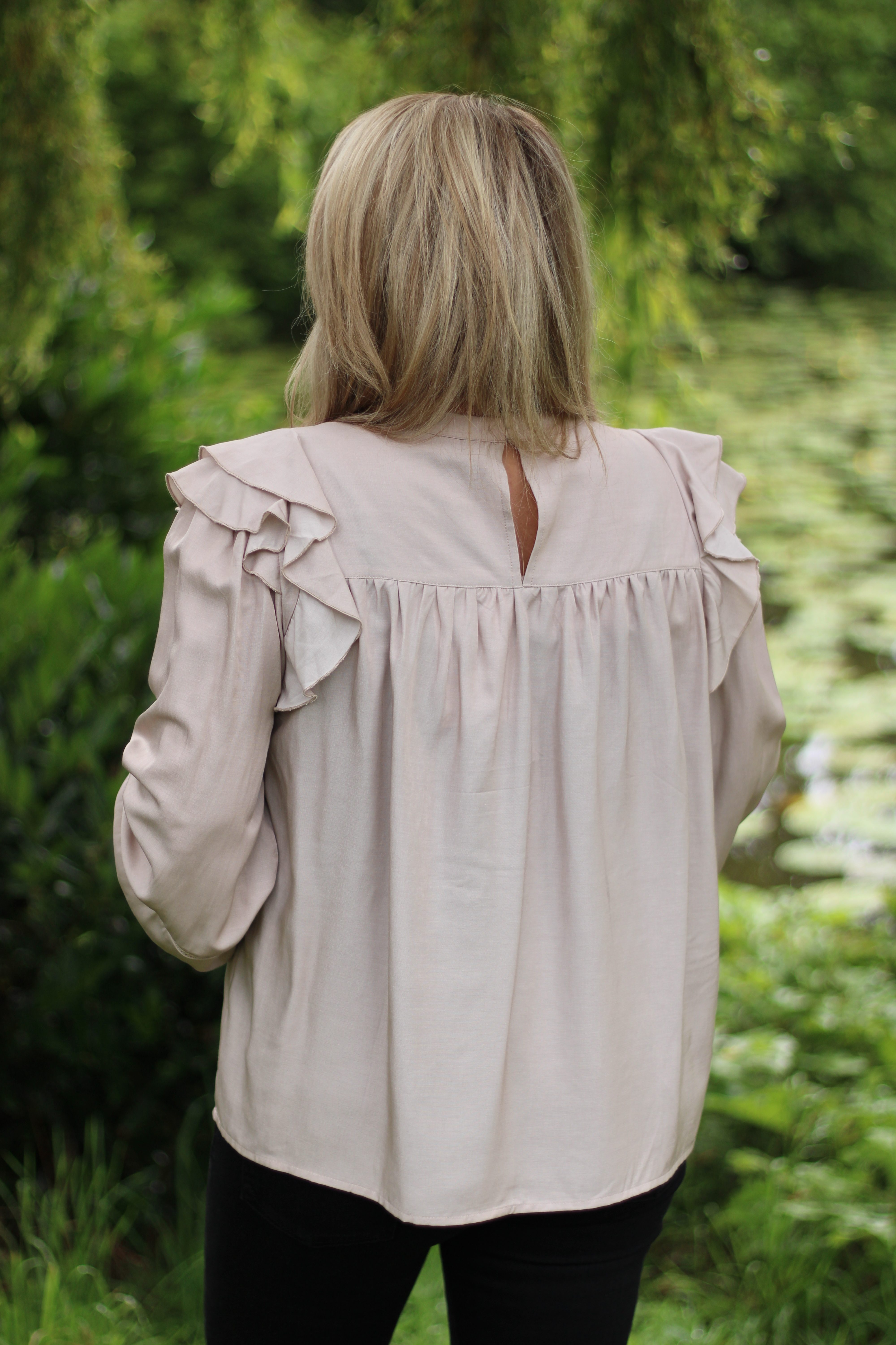 Culture - Olly Blouse - Dune Melange