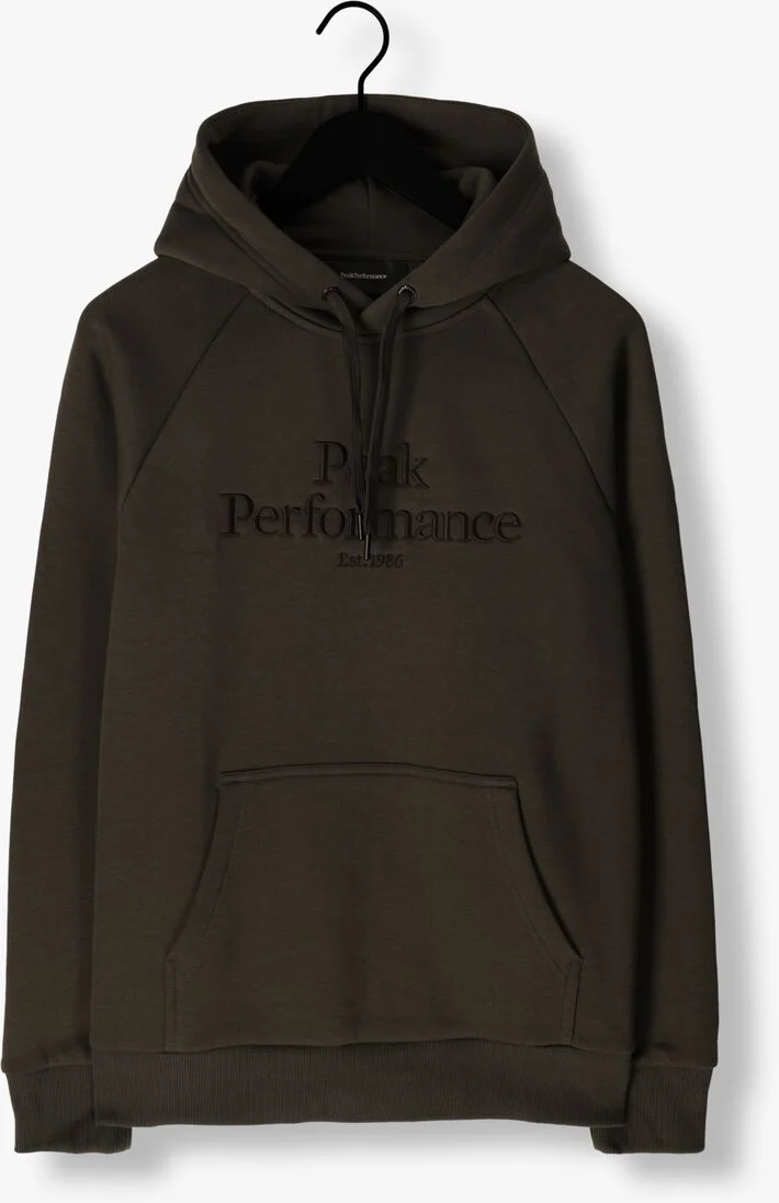 PEAK PERFORMANCE olijf peak performance sweater m original hood