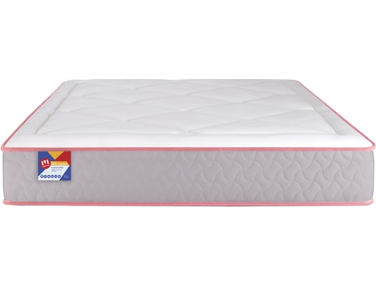 MERINOS - Matelas 140 x 200 Gros dormeur 1420, 651* Ressorts ensachés, 24 cm