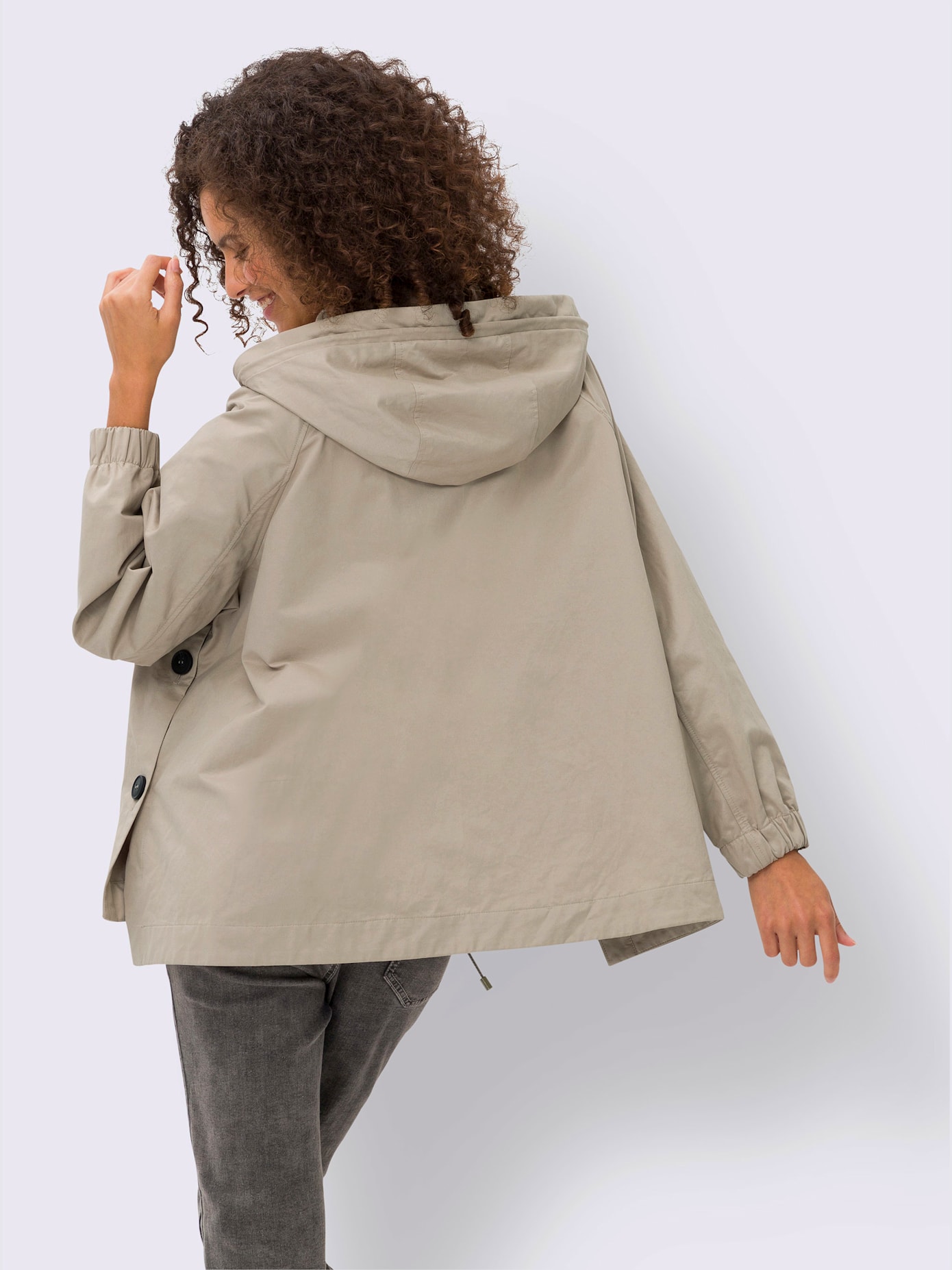Veste d'extérieur style parka très moderne
