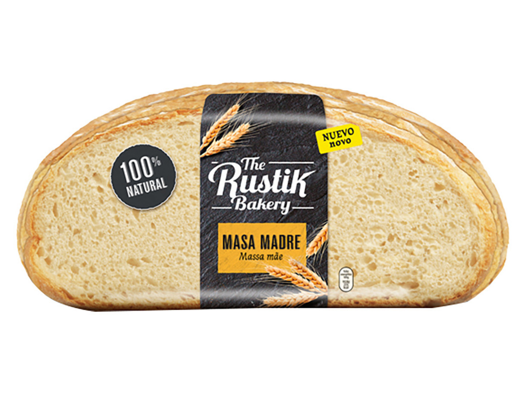 PÃO RÚSTICO THE RUSTIK BAKERY MASSA MÃE 400G