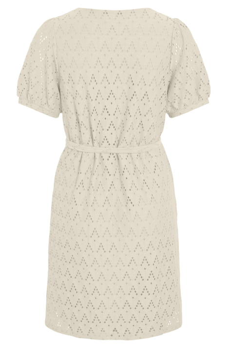 Vila beige dames jurk