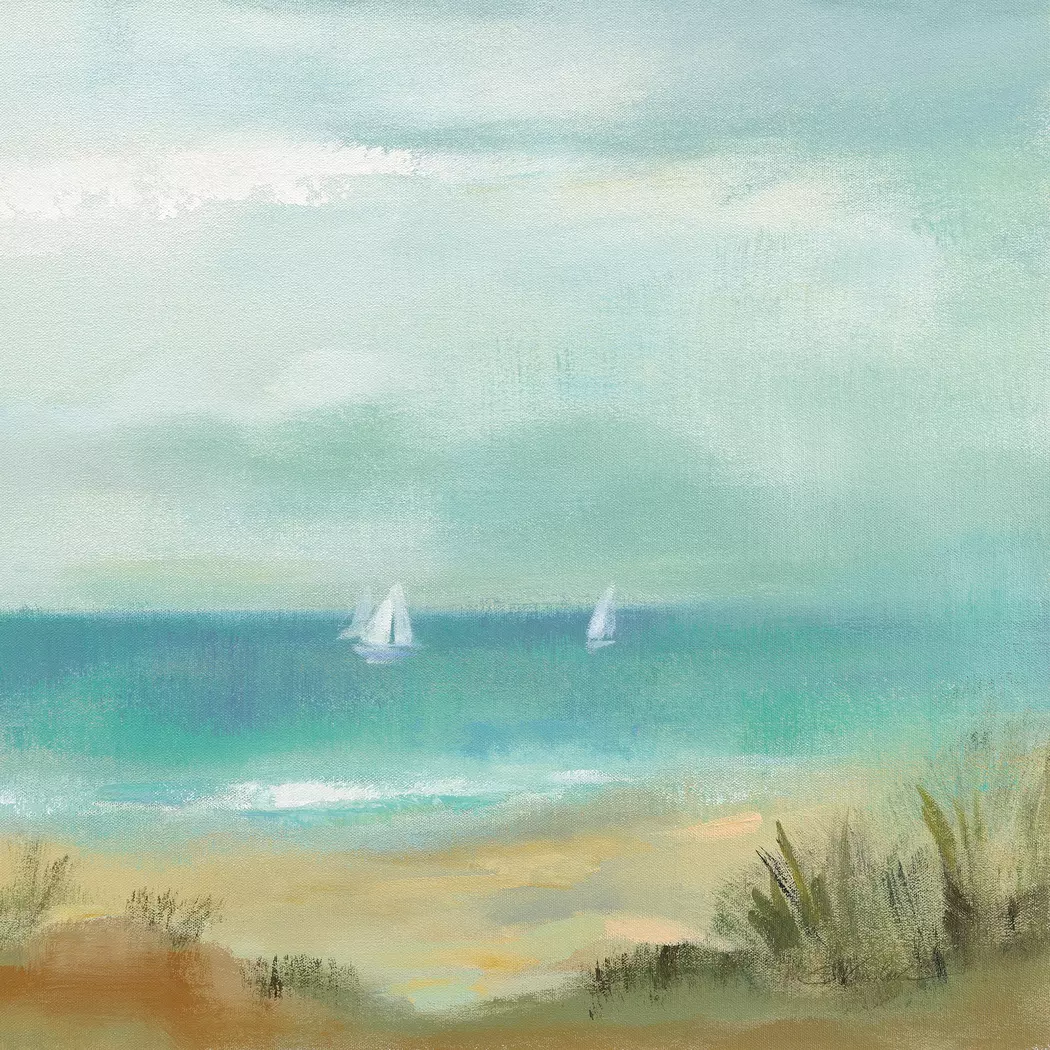 Wandbild 30 x 30 cm Serenity on the Beach II