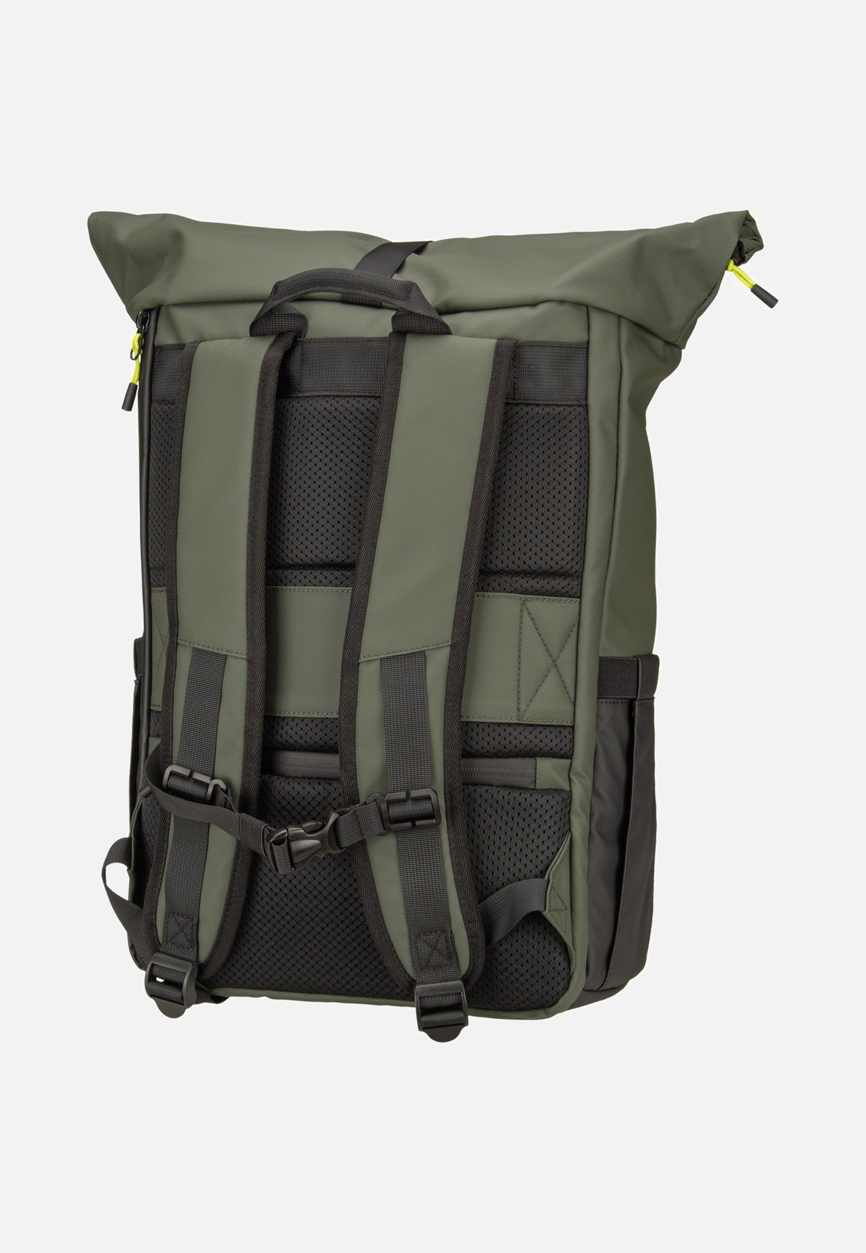 Briize Backpack M Roll-Up Khaki - Rucksack