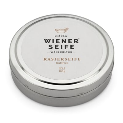 Wiener Rasierseife, duftfrei