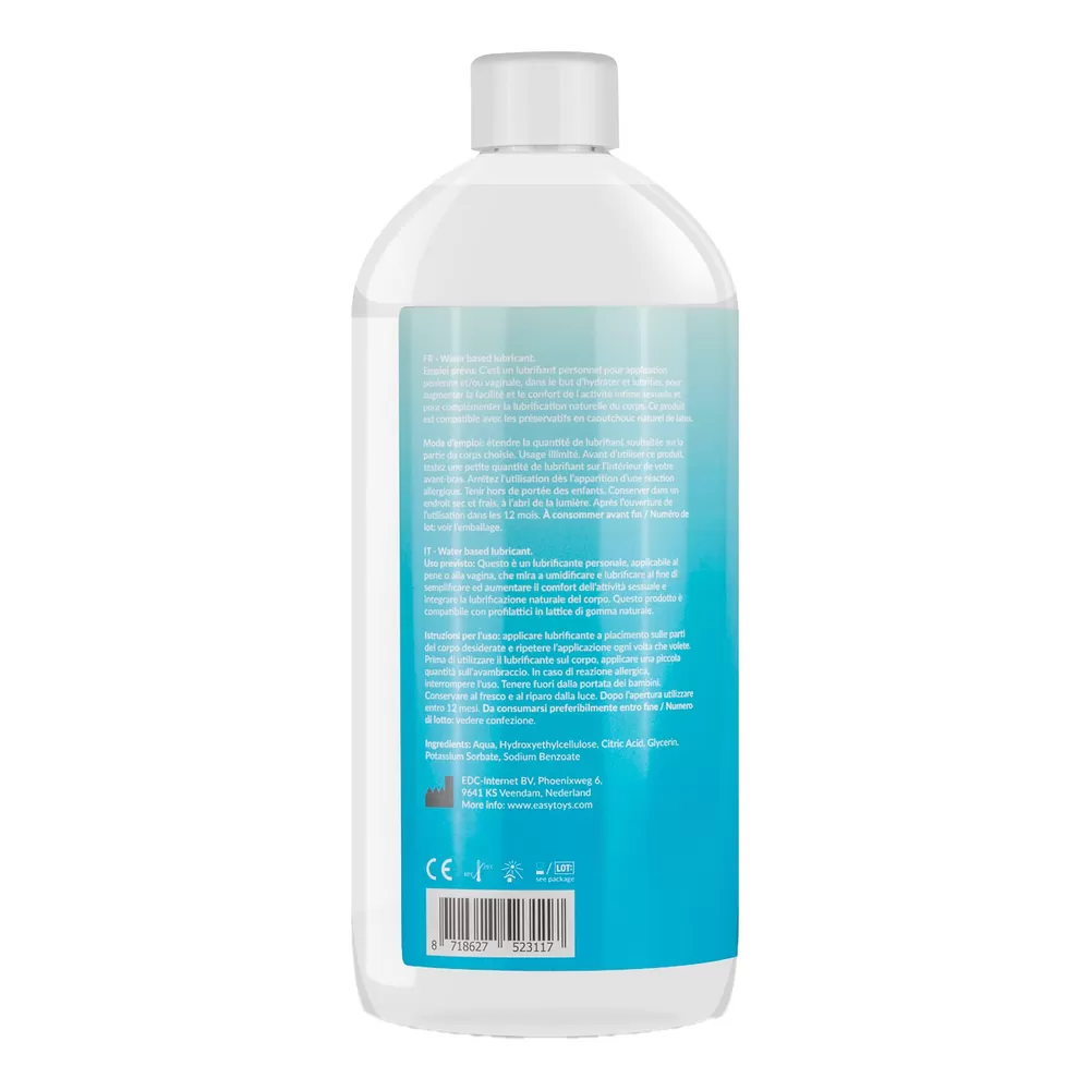 EasyGlide Vandbaseret Glidecreme - 1000 ml.
