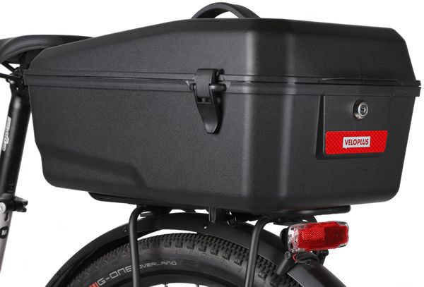 MAXI Gepäckträgerbox  schwarz  15 L