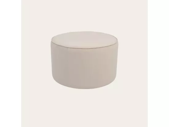 Puff tapissée tapissé Beige 70x42