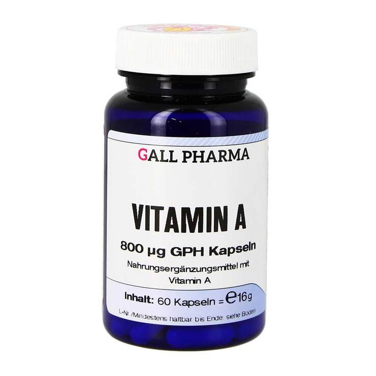 Vitamin A 800 µg GPH Kaps, 60 St