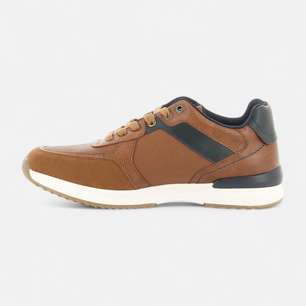 Baskets basses Homme cognac