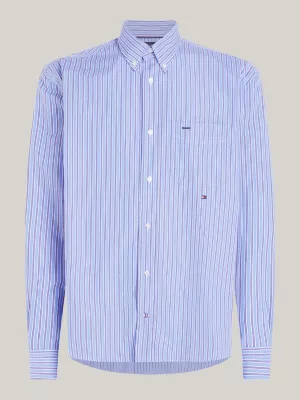 Camisa Premium Classics Listrada de Corte Regular