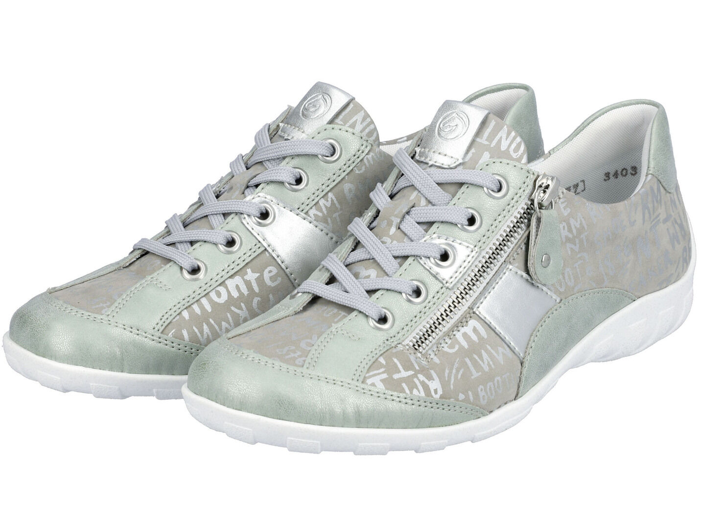 Remonte Sneaker mit bedruckten Besätzen