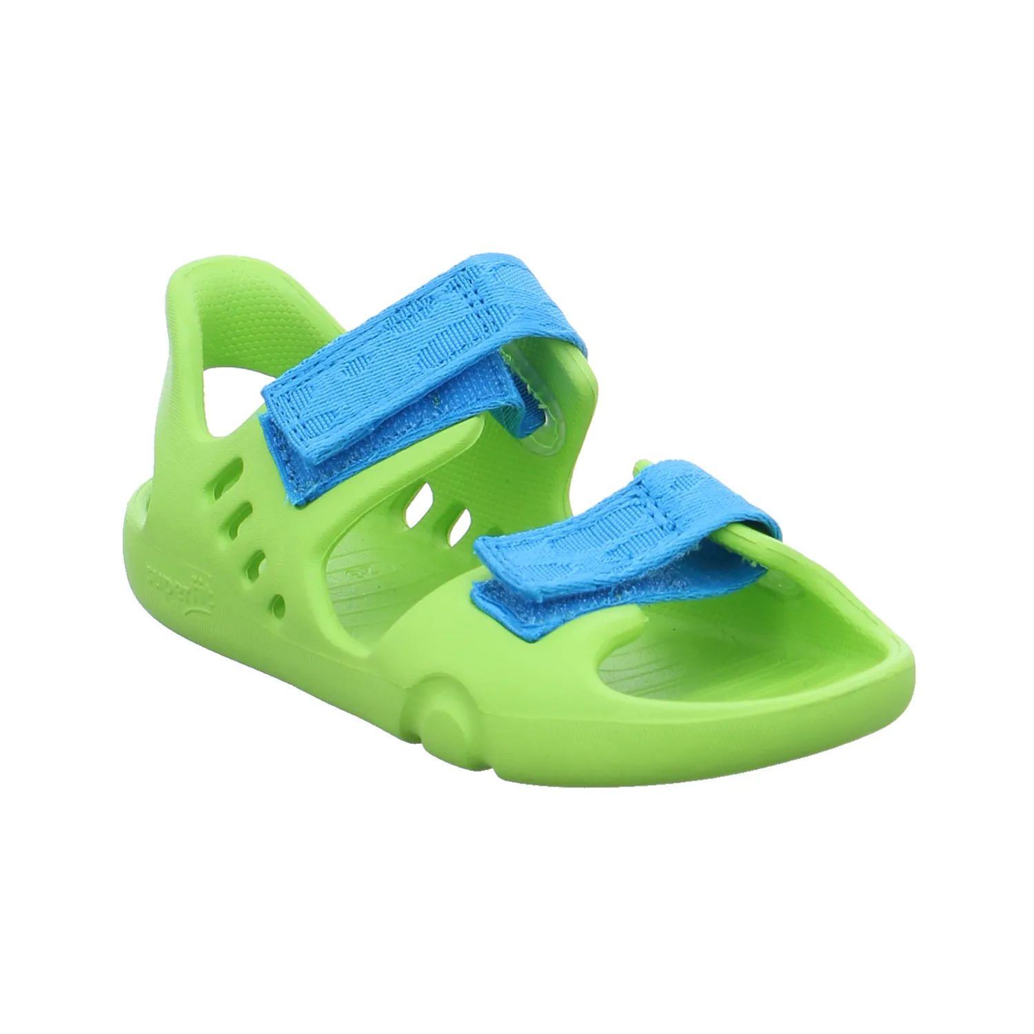 SUPERFIT Kleinkinder-Sandale wasserfest Grün Textil  Wasserfest