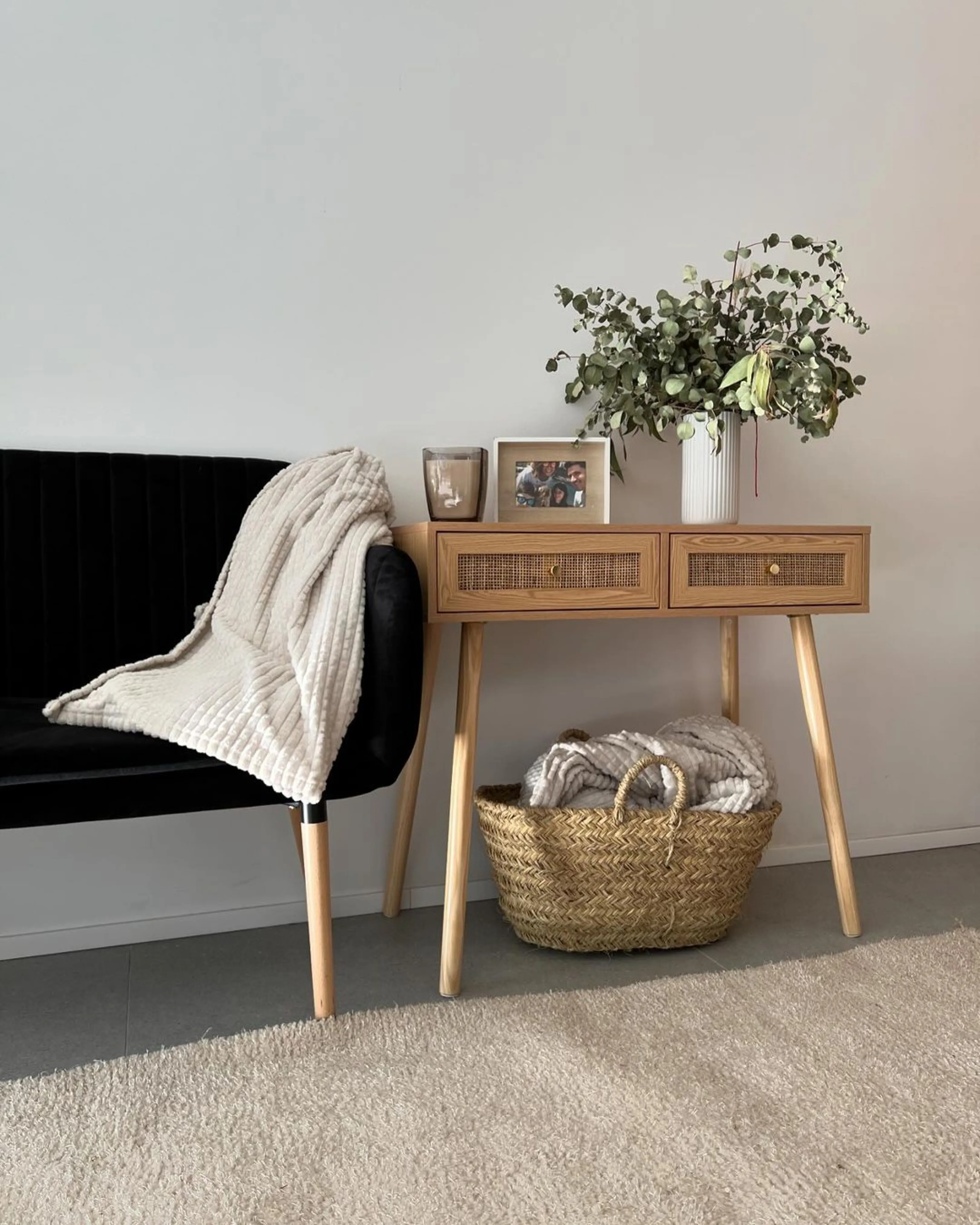 Sidetable ODELL Lichtbruin