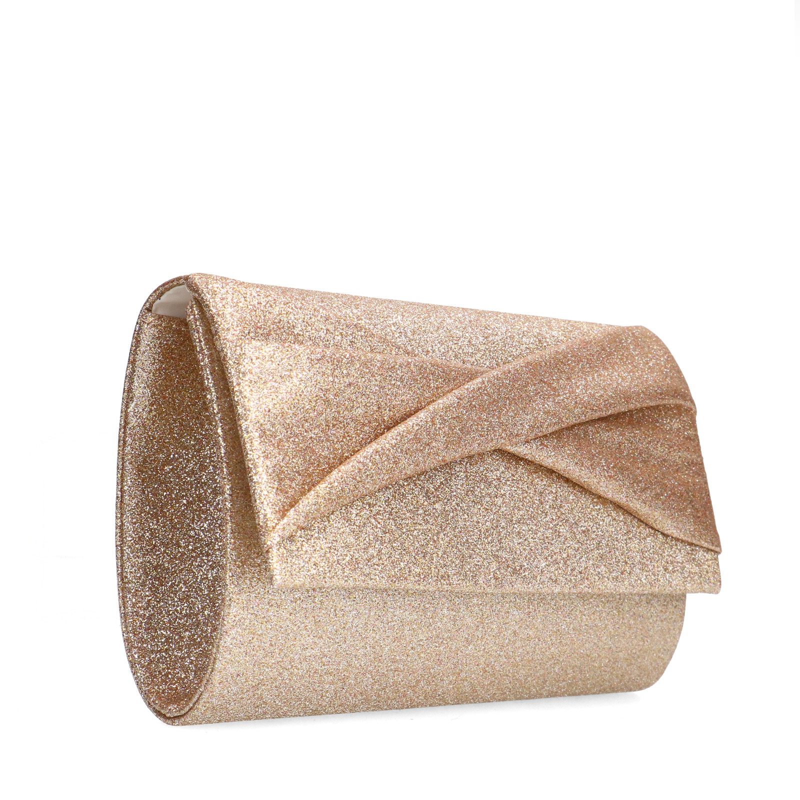 Gouden glitter clutch
