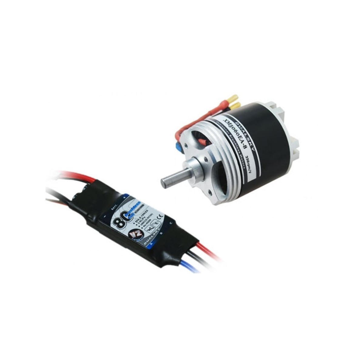 Dualsky BL Tuning Combo 5060 og 80A esc .75-90