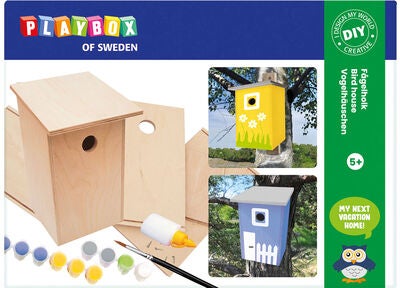 Playbox Puslesett Fuglehus