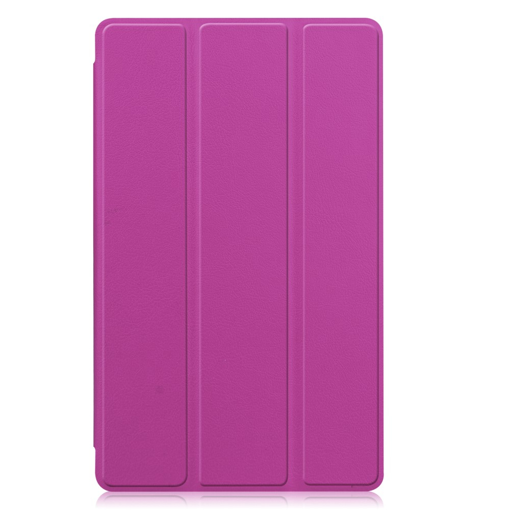 Samsung Galaxy Tab A7 Lite Leder Tasche Smart Cover Hülle - Pink