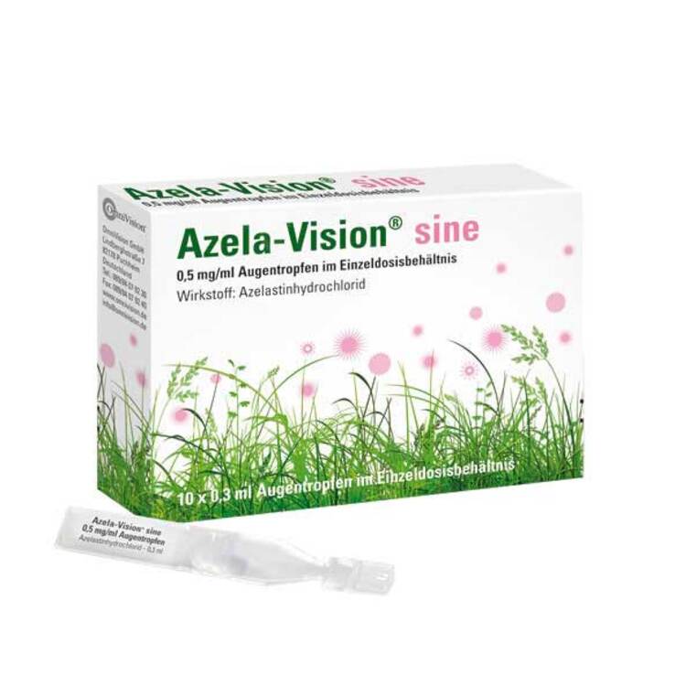 Azela-Vision® sine Azelastin-Augentropfen in Einzeldosen, 10X0.3 ml