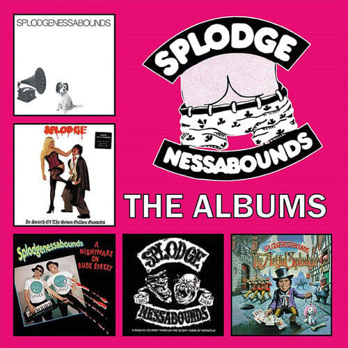 Splodgenessabounds : The Albums CD Box Set 5 discs (2018)