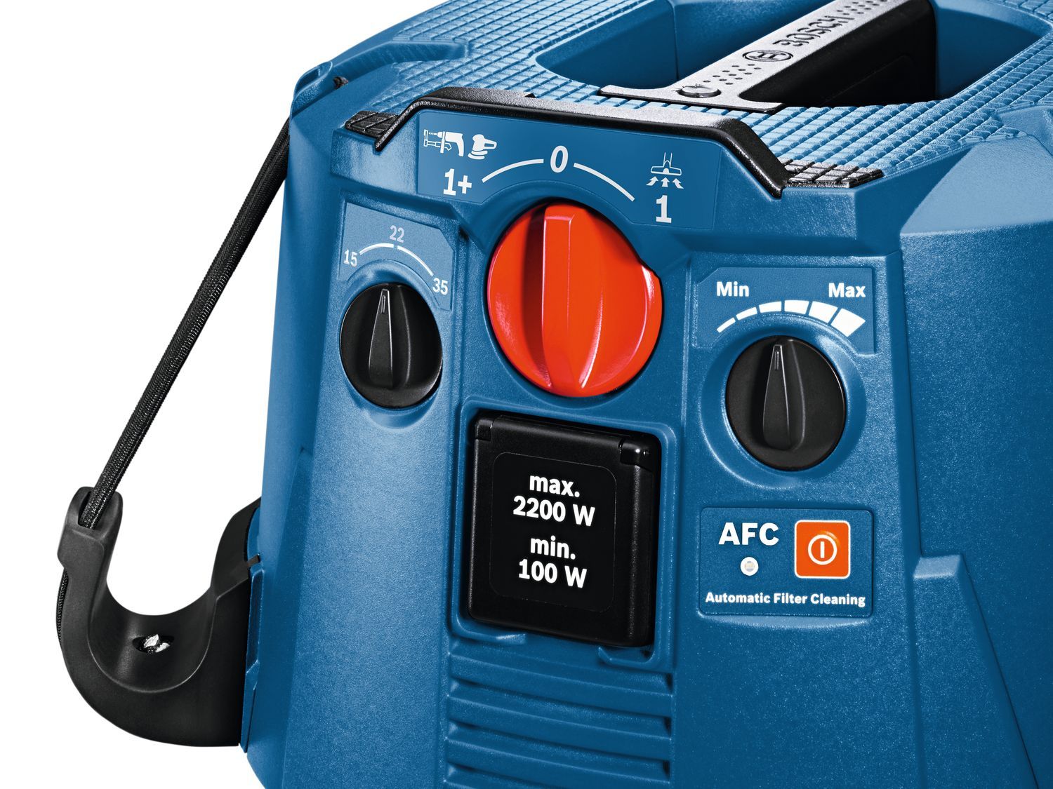 Bosch Professional GAS 35 H AFC Nat- en Droogstofzuiger - 06019C3600