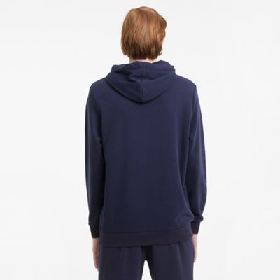 PumaESS Big Logo Hoodie FL - dunkelblau/navy
