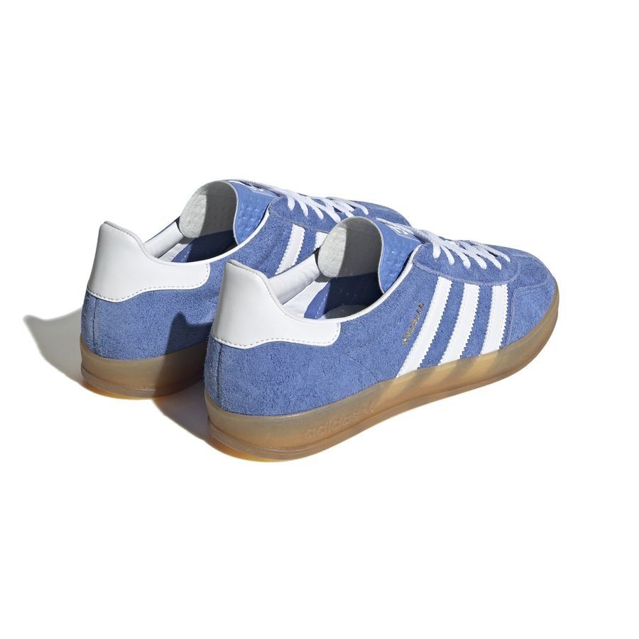 adidas Originals Chaussures Gazelle - Bleu/Blanc/Doré Femme