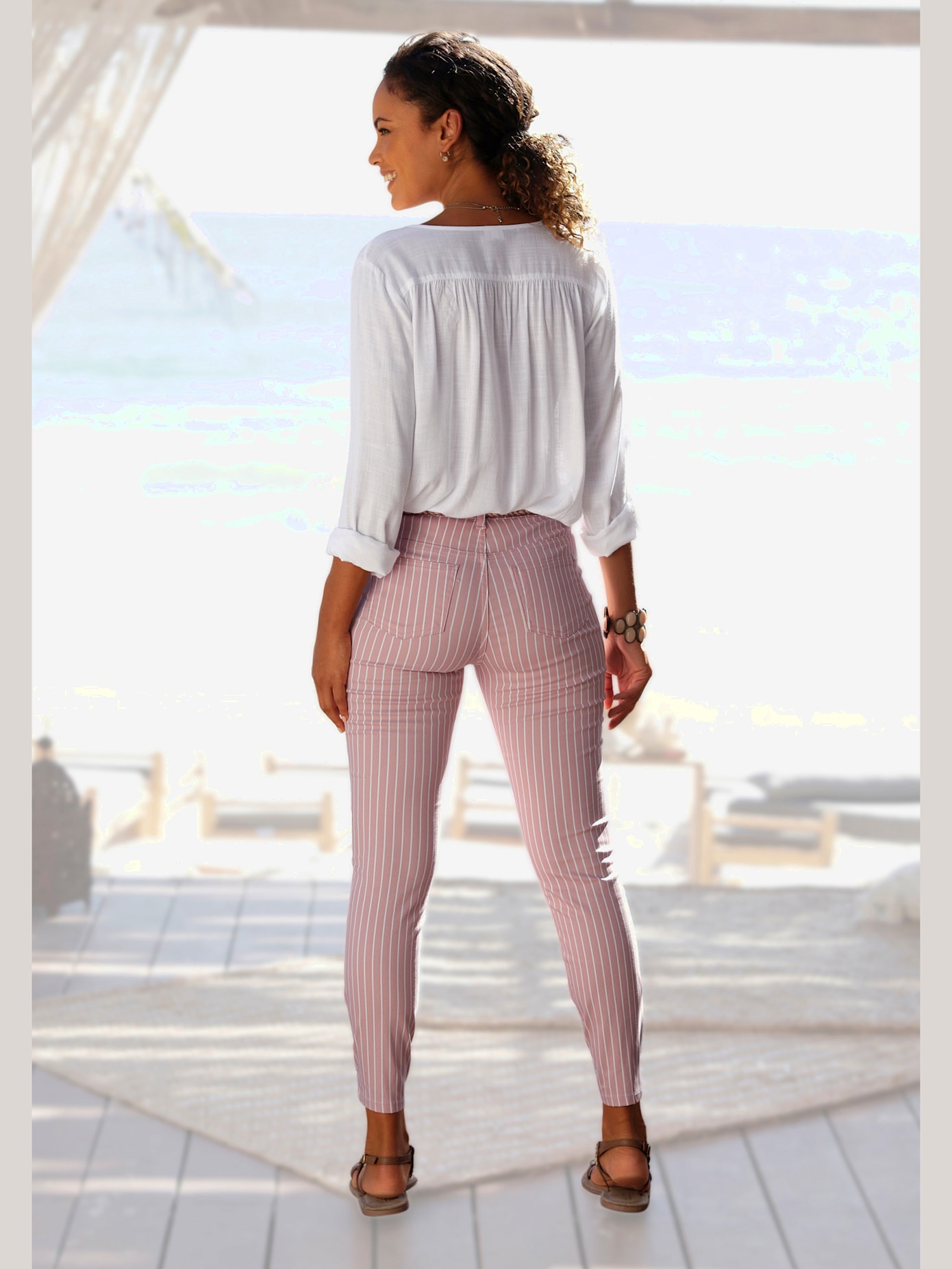 Jegging 7/8 fausses poches devant