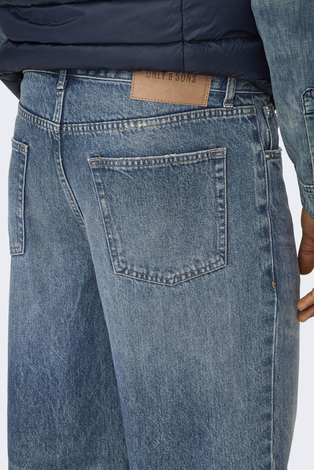 ONLY & SONS ONSEDGE straight jeans medium blue denim