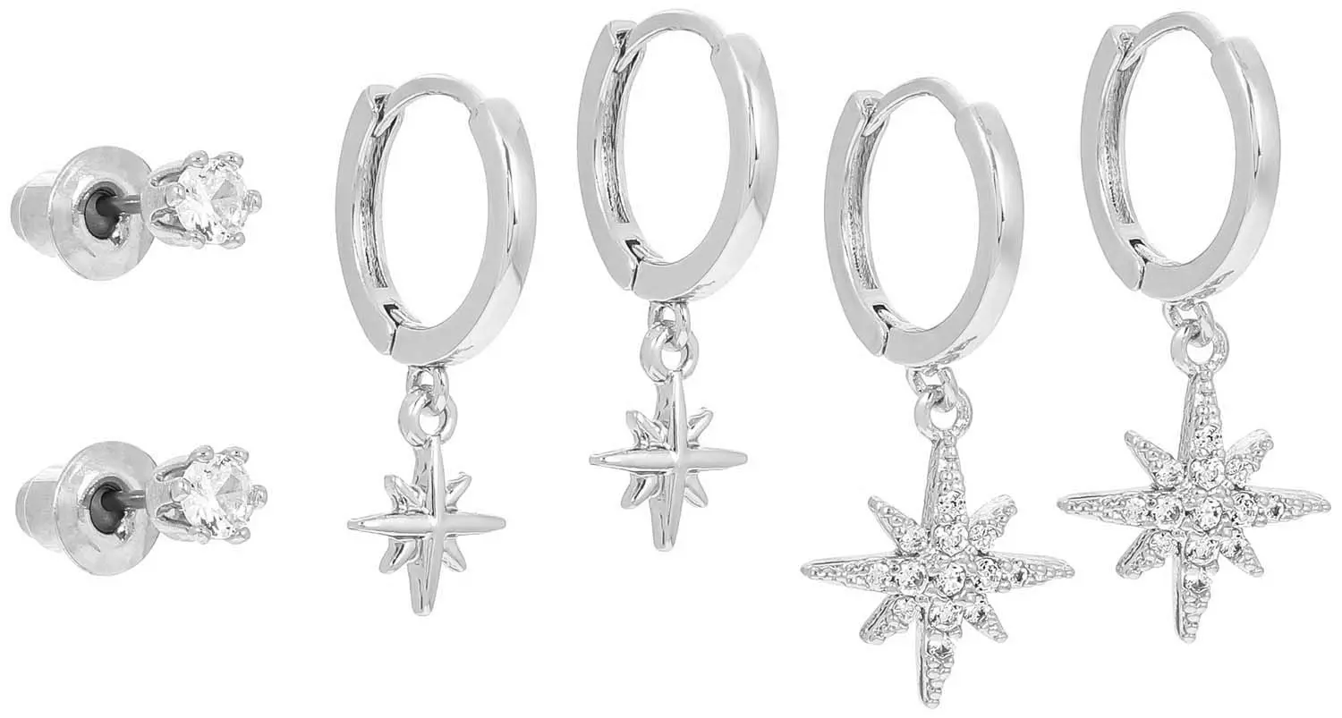 Creolen-Set - Gleaming Stars