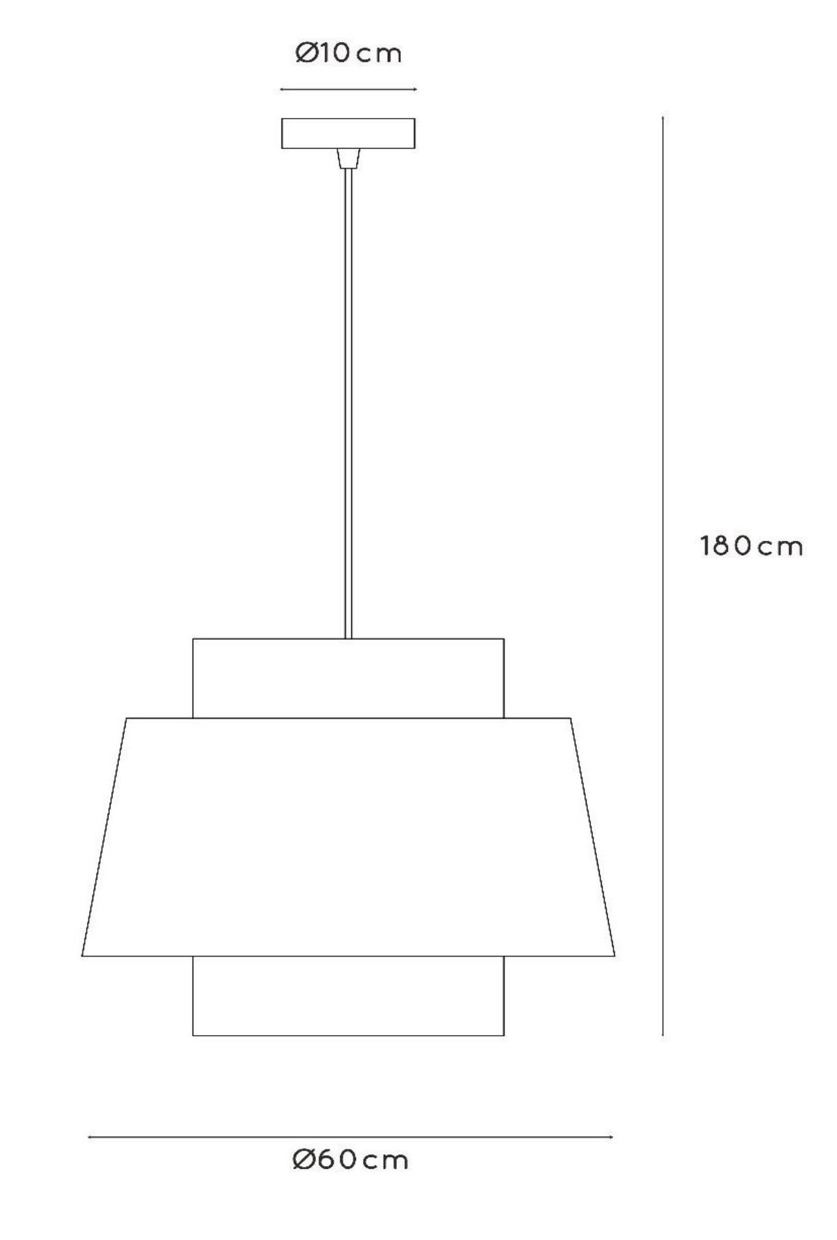 Hanglamp Tribute ⌀60  cm
