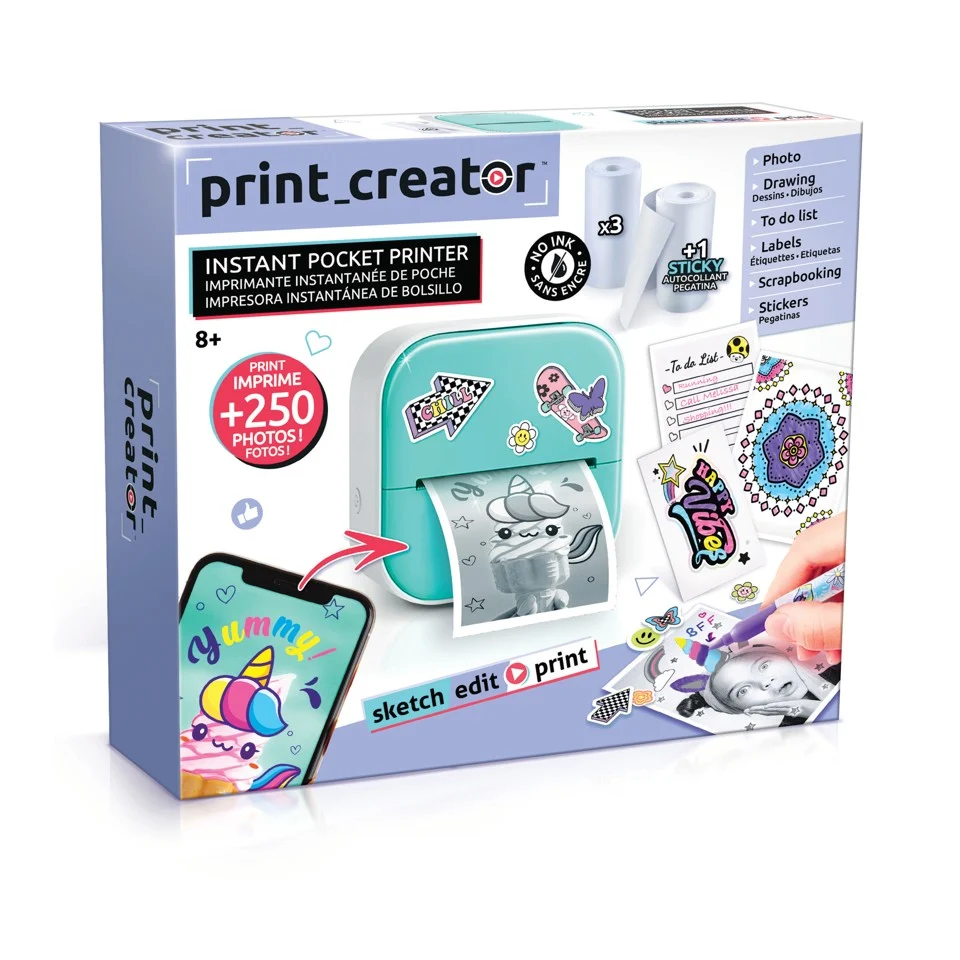 Studio Creator - Photo Creator Instant Lommeprinter
