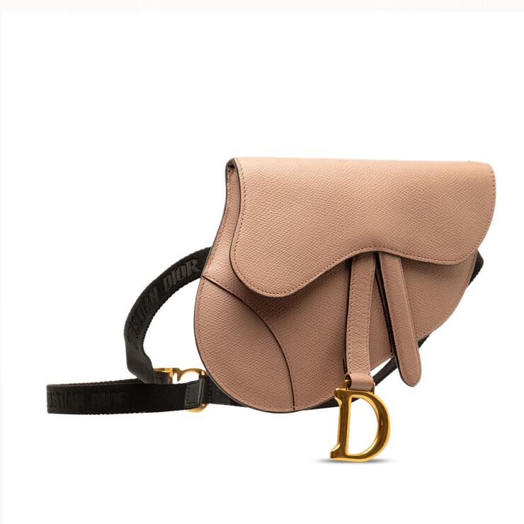 Dior Vintage Dior Saddle Bag Brown