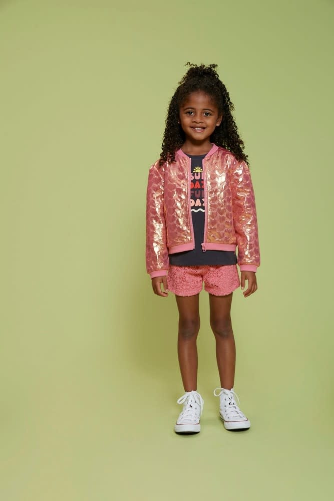 Jubel Jubel bomberjack - Salsa Sunset roze