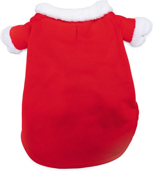 Beeztees hondentrui kerstman rood / wit 28 cm