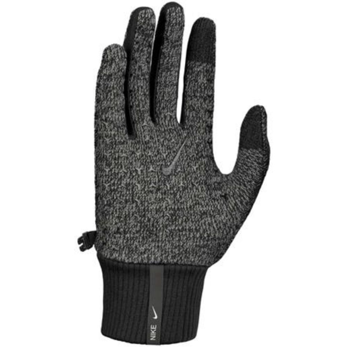 Nike Hyperstorm Knit Handschoenen Grijs Gemeleerd Zwart