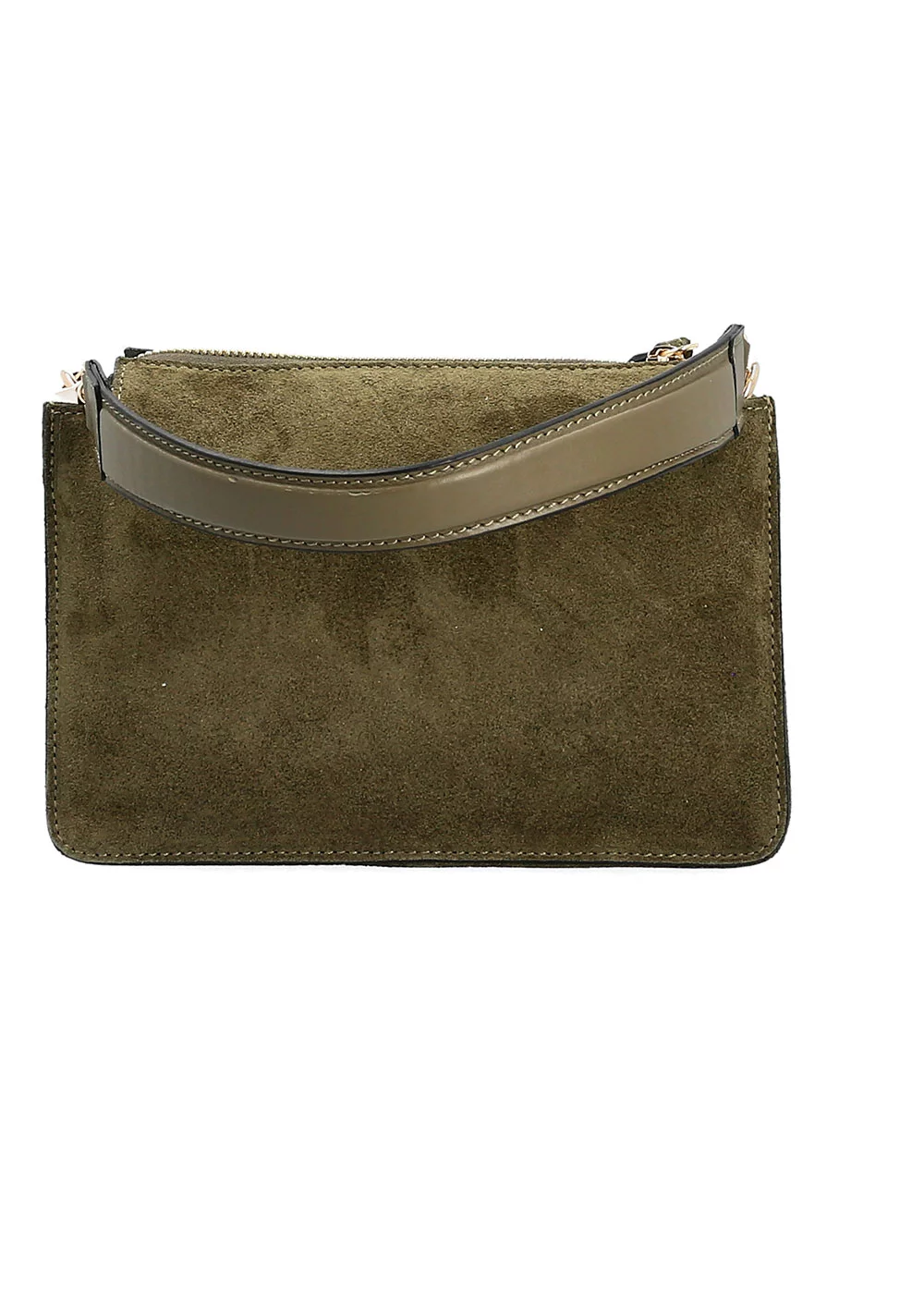 PETIT SAC LOUISE VELOURS KAKI