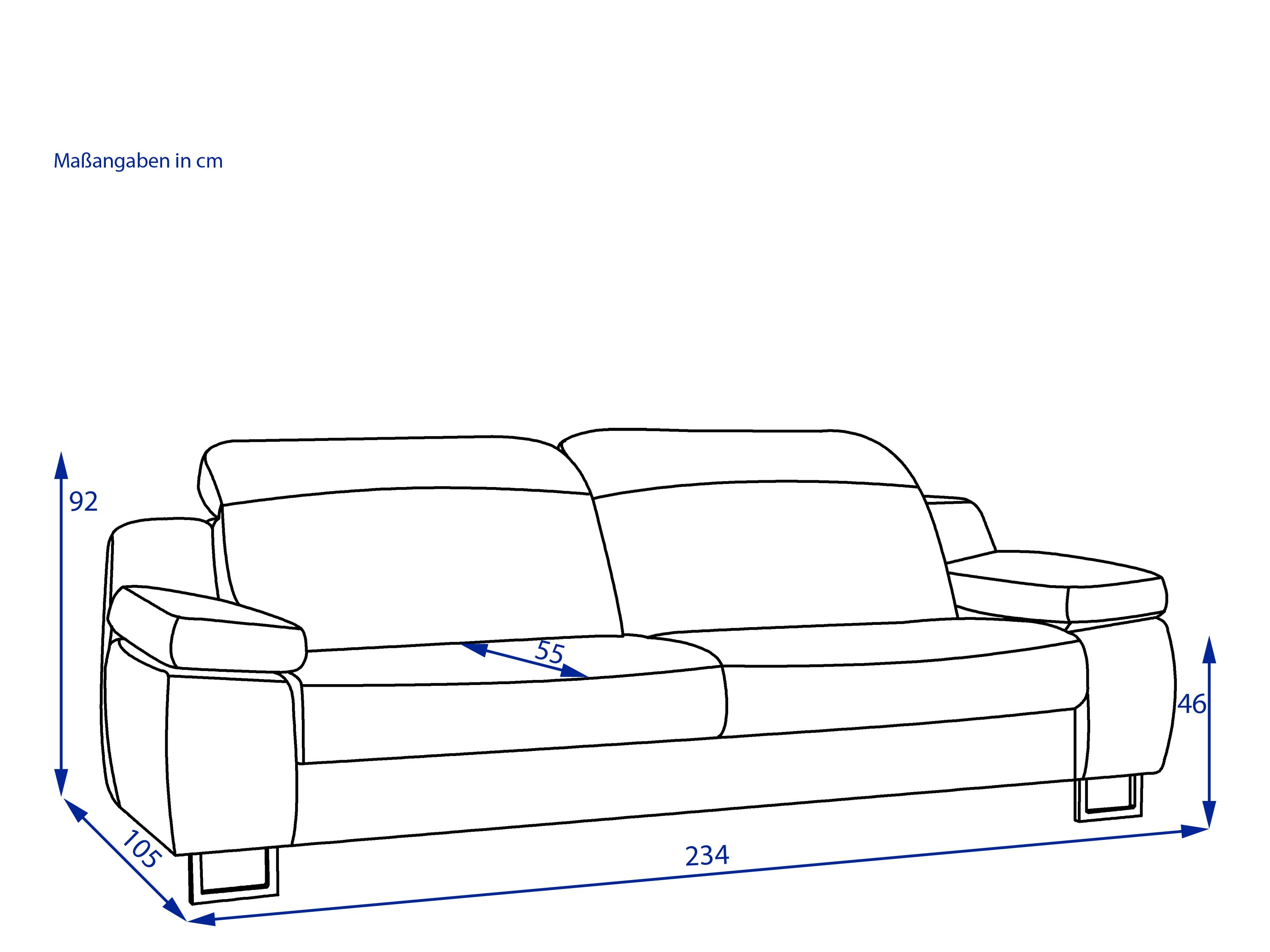 Sofa 3 Sitzer Rolf Weber HAGEN