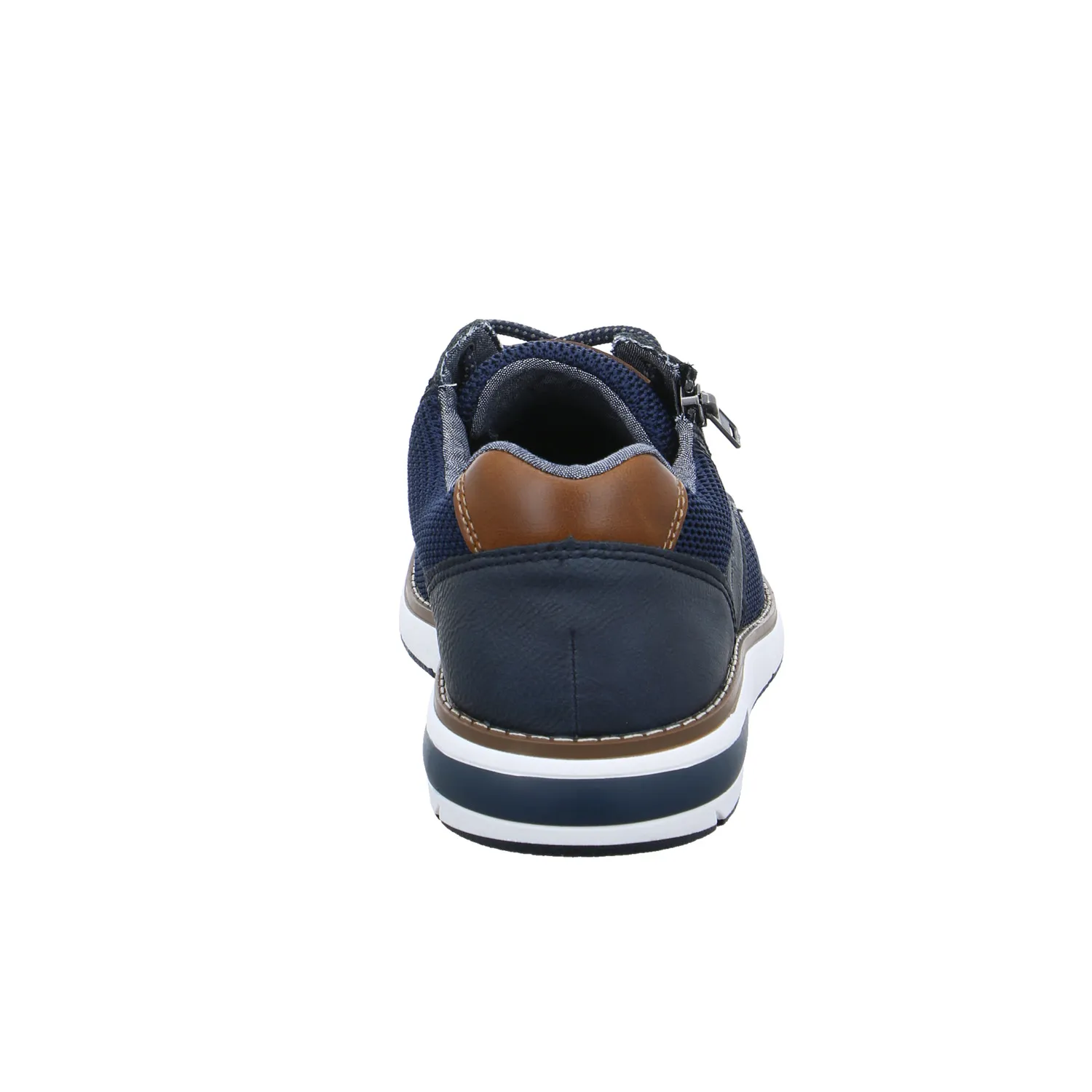 RIEKER Halbschuh-City Blau Lederimitat