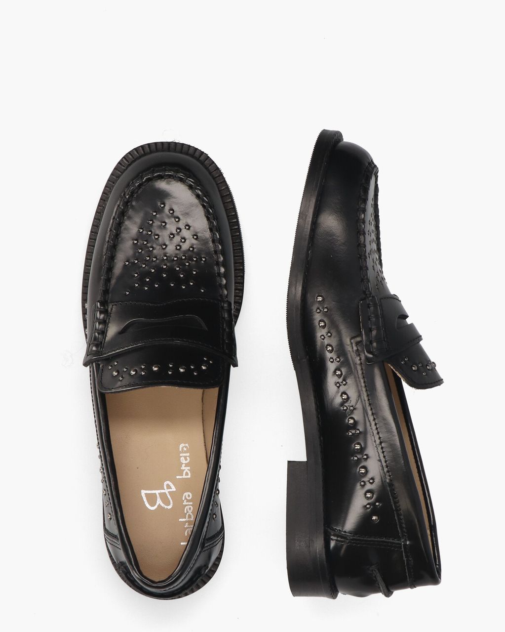Barbara Brera Amara 18 Zwart Damesloafers