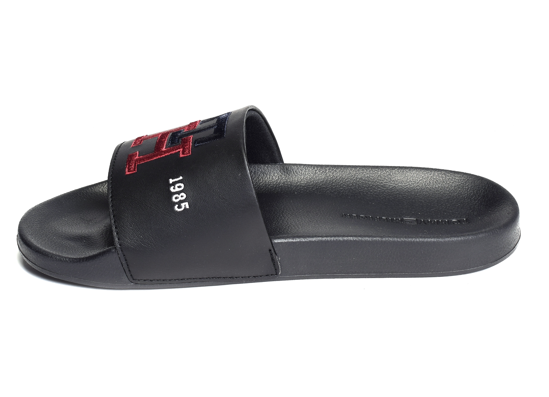 Th embroidery pool slide 4465 noir