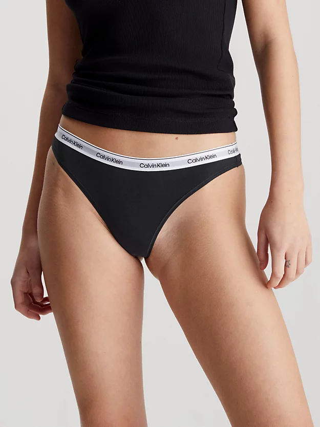Conjunto de 3 tangas - Logotipo moderno