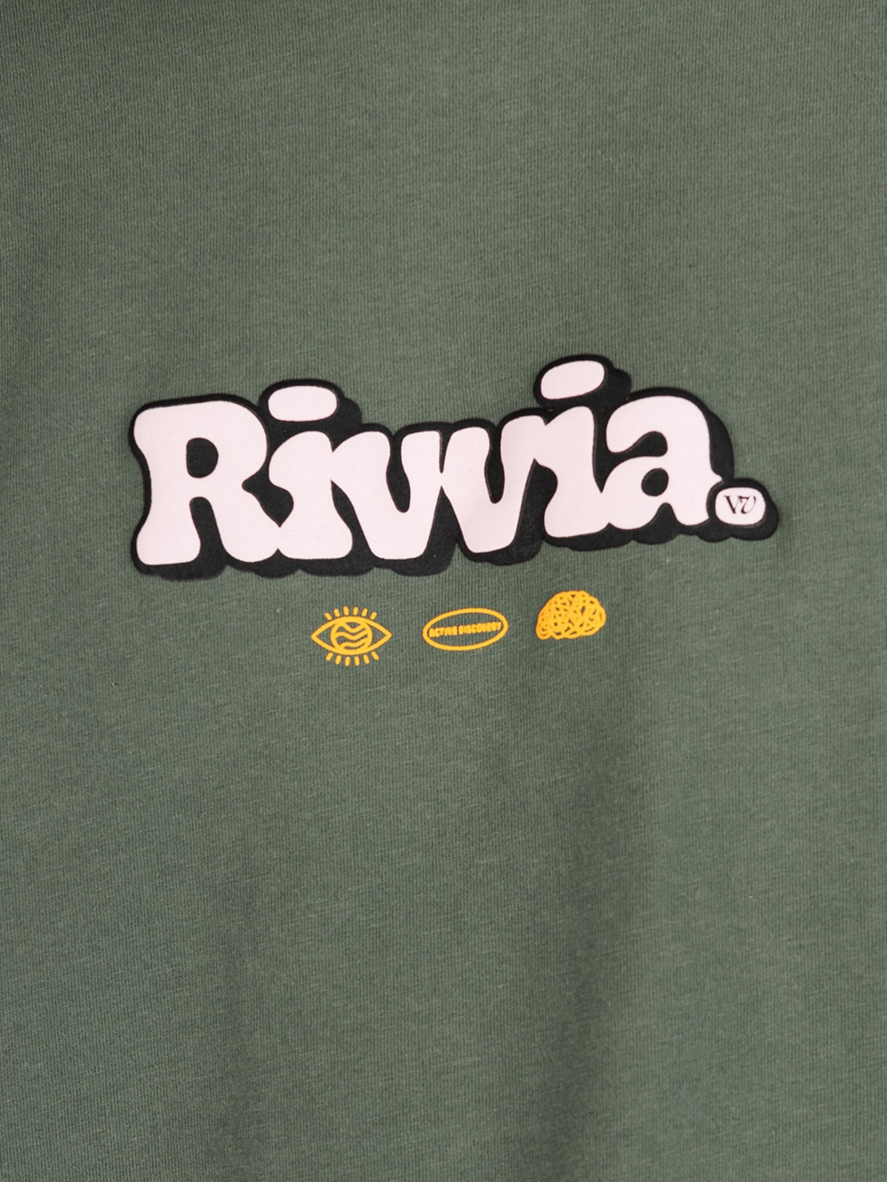 Rivvia Projects Puffer T-Shirt olive