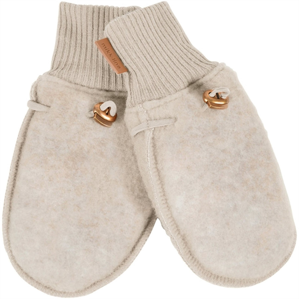 Uld Luffer Melange Offwhite - Mikk-Line