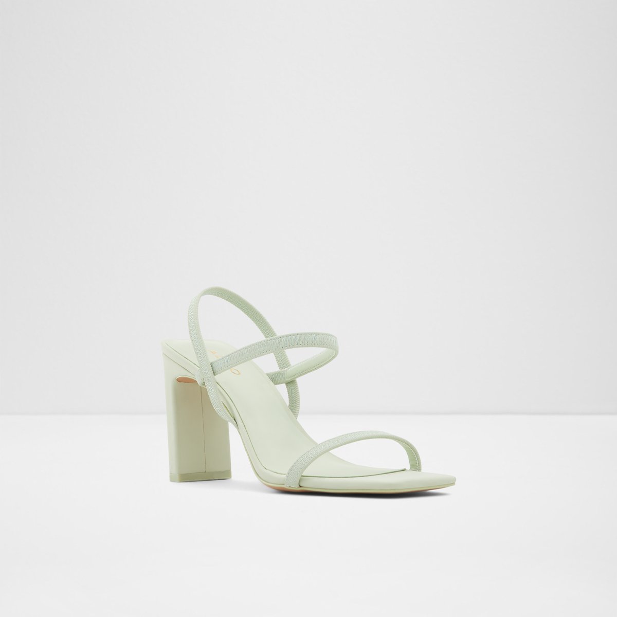 Okurr Bright Green Women Heeled sandals