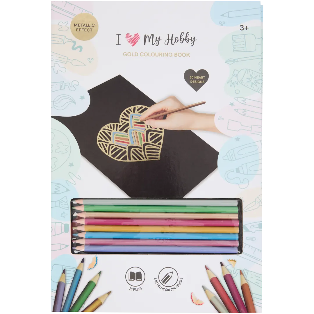 I Love My Hobby kleurboek Diverse varianten
