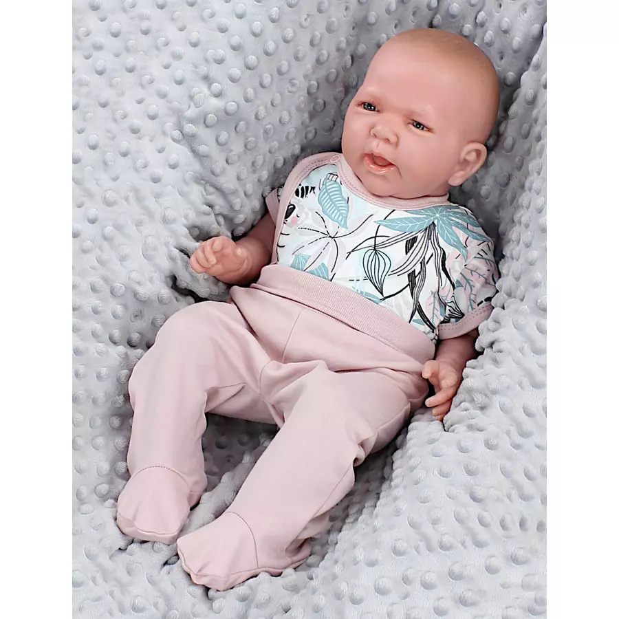 TupTam Baby Mädchen Kurzarm Wickelbody 5er Set rosagelb