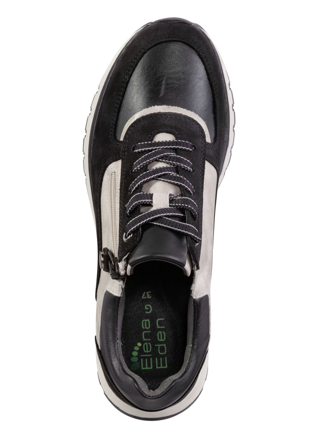 ELENA EDEN, trendige Damen-Sneaker, Weite G, mit herausnehmbarem Fussbett