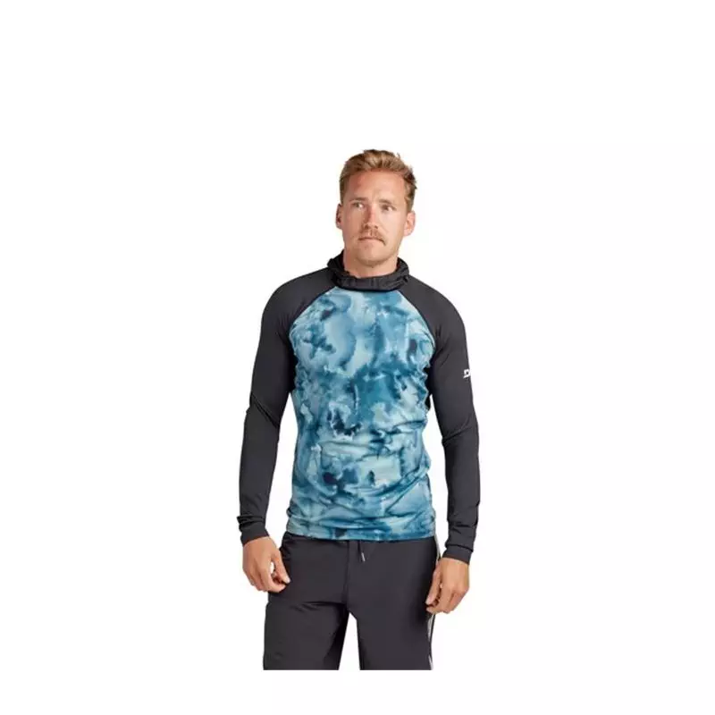 Sweat lycra DAKINE HD Snug Fit L/S Hoodie Indigogo Print