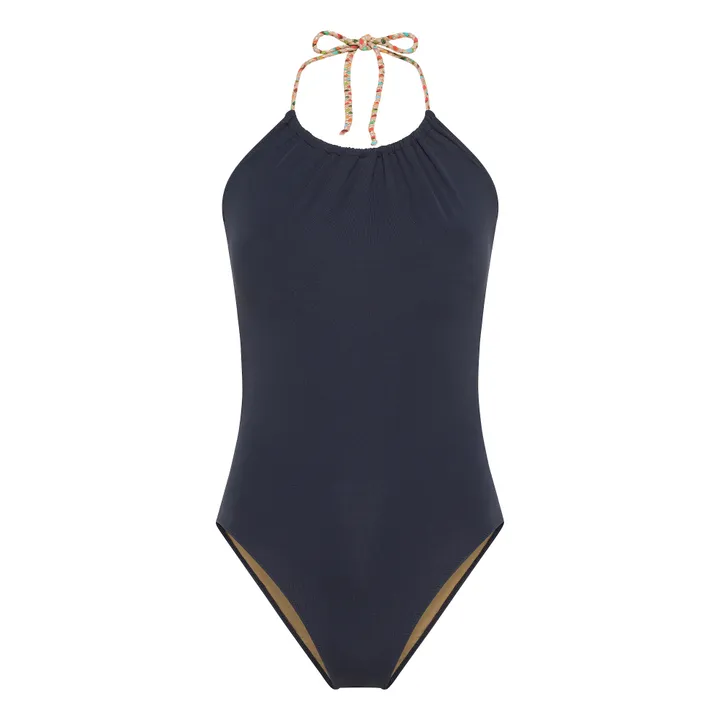 Momoni Maillot 1 Pièce Innamorata | Bleu nuit